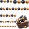 66 Pieces Mini Balloon Cake Topper Set - Includes Faux Pearl Balls and Cake Picks in Gold and Black for DIY Cake Insert Topper, Perfect for Anniversary, Graduation, Birthday Party, and Baby Shower Decorations